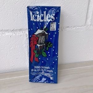 Vintage Tinsel ✨ New Old Stock Christmas Tree Icicles Holiday Tinsel Decor